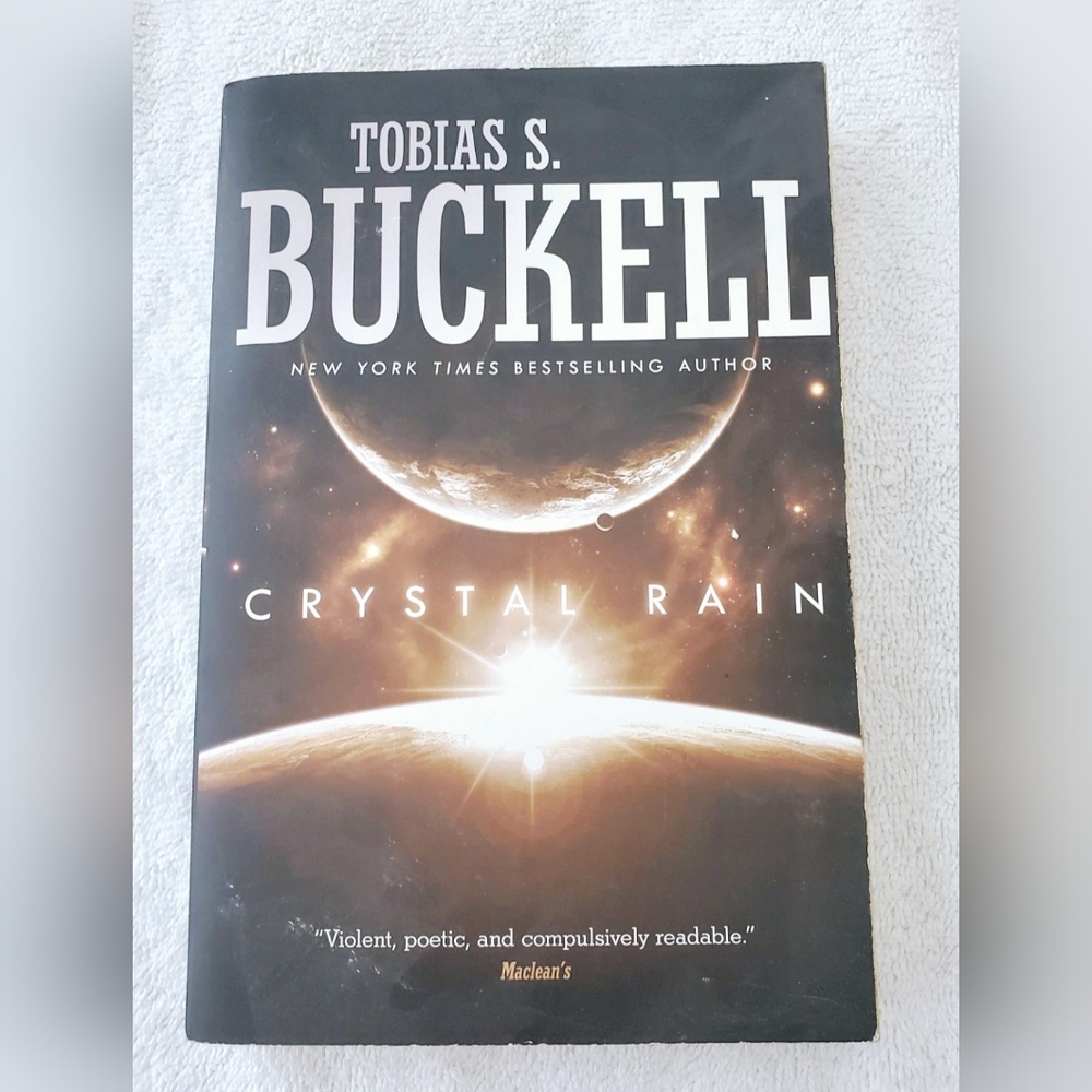 BOGO Crystal Rain By Tobias S Buckell Paperback Book